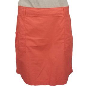 Dockers Skooter Skort Skirt Size 8 Coral/Orange